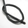 Column Non-magnetic Synthetic Hematite Beads Strands X-G-F161-16H-2