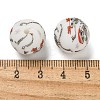 Christmas Round Silicone Beads SIL-K002-02E-2