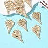 SHEGRACE Valentine's Day Brass Clear Cubic Zirconia Pendants XGRQ3K759-561G-4