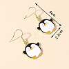 Zinc Alloy Enamel Dangle & Drop Earrings FS-WGC3D93-12-1