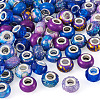 90Pcs 9 Styles Resin European Beads RPDL-TA0001-13-3