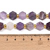 Natural Amethyst Beads Strands G-F833-B08-01-4