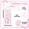 Alloy & Plastic Hairpin Hair Clip Hanging Holder Storage Organizer AJEW-WH0709-168-2
