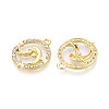 Alloy Rhinestone Pendants FIND-N008-30KCG-1