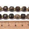 Natural Black Moonstone Beads Strands GG-CBAC972-A08-01-4