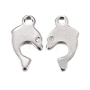 Non-Tarnish 201 Stainless Steel Charms STAS-F255-034P-2