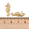 304 Stainless Steel Enamel Pendants STAS-C150-01G-3