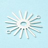 Brass Connector Charms KK-H435-10S-4