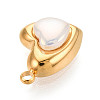 304 Stainless Steel Charms STAS-N110-23G-2