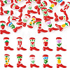 20Pcs 10 Colors Boot Baking Paint Glass Enamel Beads LAMP-TA0002-79-1