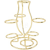 7-Slot Alloy Easter Egg Display Stands ODIS-WH20010-13A-G-7