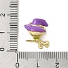 Halloween Brass Enamel European Beads LS-KK-A203-04A-G-3