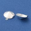 Ion Plating(IP) 304 Stainless Steel Pendant Pointed Back Rhinestone Settings STAS-U025-05E-S-2