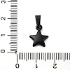 Ion Plating(IP) 304 Stainless Steel Charms STAS-I127-067B-3