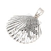 Tibetan Style Alloy Rhinestone Big Pendants FIND-H064-04AS-2
