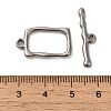 304 Stainless Steel Toggle Clasps STAS-Q324-03P-3