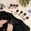 Zinc Alloy Buttons FIND-WH0149-98C-3