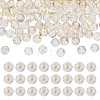 100Pcs Crackle Transparent Glass Beads GLAA-TADJ0001-12J-2