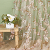 Butterfly & Dragonfly Pattern Polyester & Sequin Fabric FB-XCP0001-05-3