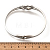 304 Stainless Steel Hinged Bangles for Women BJEW-F474-37P-02-5