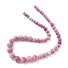 Natural Fossil Graduated Beads Strands G-F830-A03-01B-3