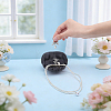 Hand Shaped Resin Jewelry Trays for Trinkets ODIS-WH0043-331B-3