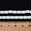 Imitation Jade Glass Beads Strands GLAA-T028-14J-01-4