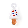 Handmade Lampwork Pendants LAMP-T025-05M-2