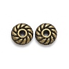 Tibetan Style Alloy Spacer Beads K0P9F071-2