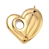 304 Stainless Steel Big Pendants STAS-Z192-06G-2