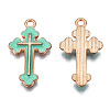 Alloy Enamel Pendants ENAM-S121-059E-2