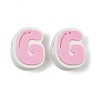 Plastic European Beads PL-CBA02CB-01G-1