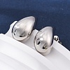 Rack Plating Brass Teardrop Stud Earrings X-EJWE-Q766-03P-1
