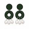 Imitation Pearl Chandelier Earrings WGBB3F3-01-5