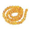 Natural Citrine Beads Strands X-G-S149-09-10mm-2