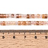 Natural Hematoid Quartz/Ferruginous Quartz Heishi Beads Strands LS-G-A299-A19-01-5