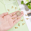 12Pcs Brass Charms KK-BBC0028-31-3