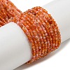 Natural Carnelian Beads Strands G-A129-A01-01-1