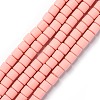 Handmade Polymer Clay Bead Strands CLAY-ZX006-01-14-2