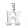 Non-Tarnish 304 Stainless Steel Pendants STAS-F106-95P-H-1