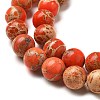 Natural Imperial Jasper Beads Strands G-A175B-8mm-07-6
