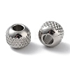 Non-Tarnish 303 Stainless Steel Beads STAS-Q302-25D-P-1