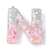 Resin Pendants RESI-B029-01P-N-1