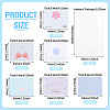 60Pcs 6 Styles Paper Foldable Header Cards CDIS-TA0001-52-4
