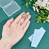 2Pcs Sterling Silver Ice Pick Pinch Bails STER-BC0002-84-3