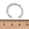 304 Stainless Steel Cuff Open Rings for Women RJEW-L341-07B-P-5