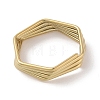 Ion Plating(IP) 304 Stainless Steel Finger Rings for Women RJEW-G315-02G-2