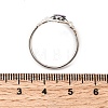925 Sterling Silver Micro Pave Cubic Zirconia Finger Rings RJEW-P171-01P-3