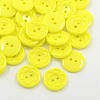 Acrylic Sewing Buttons for Clothes Design BUTT-E083-C-03-1