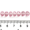 Transparent Baking Paint Glass Beads X1-DGLA-A034-T8mm-D09-4